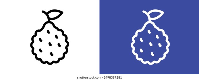 bergamot icon logo sign set vector outline