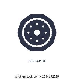 bergamot icon. Simple element illustration from nature concept. bergamot editable symbol design on white background. Can be use for web and mobile.