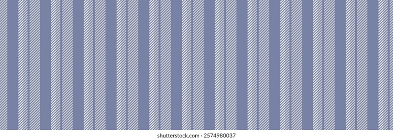 Beriodic vector vertical fabric, service textile seamless pattern. Uraphical stripe lines texture background in pastel and light gray colors palette.