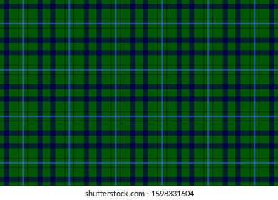 Berkshire Tartan. Seamless rectangle pattern for fabric, kilts, skirts, plaids