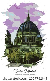 La Catedral de Berlín (Berliner Dom) es una magnífica iglesia protestante ubicada en la Isla de los Museos en el corazón de Berlín