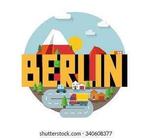 Berlin city in germany is a beautiful destination to visit for tourism.