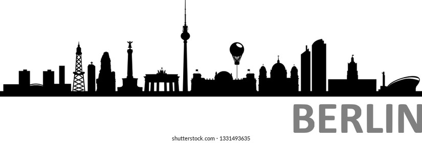Berlin City Skyline