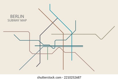 U-Bahn-Karte Berlin