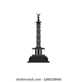 berlin city victory column in germany