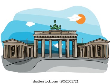 Berlin, Germany: The Brandenburg Gate (Brandenburger Tor)