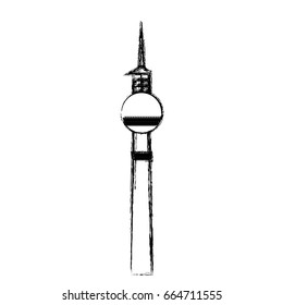 berlin tv tower icon