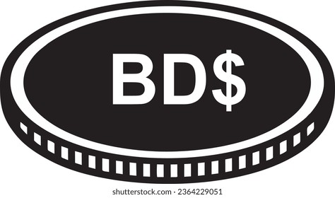 Bermuda currency black logo high quality files 