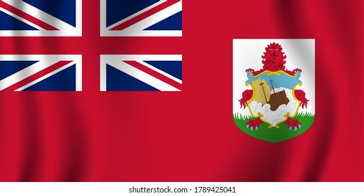 Bermuda flag image vector. EPS.file.