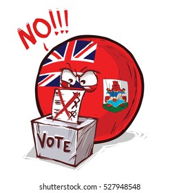 Bermuda Islands country voting no