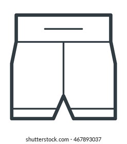 Bermuda Short Vector Icon