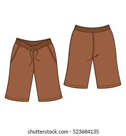 Bermuda Shorts Template