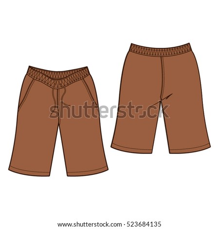 Bermuda Shorts Template