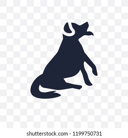 Bernese Mountain dog transparent icon. Bernese Mountain dog symbol design from Dogs collection. Simple element vector illustration on transparent background.