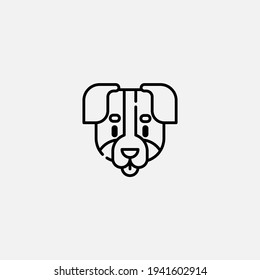 Bernese mountain icon sign vector,Symbol, logo illustration for web and mobile