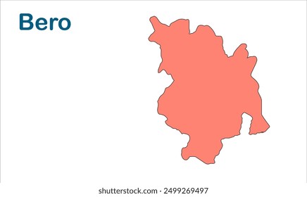 Bero subdivision map, Ranchi District, Jharkhand state, Republic of India, Government of Jharkhand, Indian territory, Eastern India, politics, village, tourism