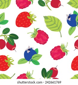 Berries background