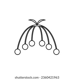 Beeren Symbol auf weißem Hintergrund, Vektorgrafik