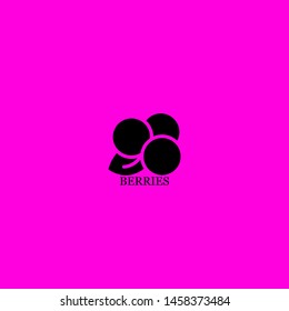 berries icon sign signifier vector