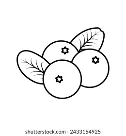 berries icon vector illustration eps