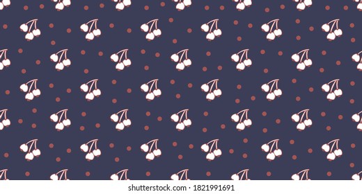 berries on twigs print seamless, drops berries pattern pantone background for web page.saver for site.background or print wrapping decoration, textiles,fabrics, tissue, web,postcards