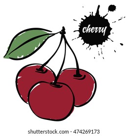 berries red cherry