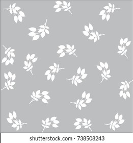  Berries of a rose  hips. White color. Gray background. Pattern.
