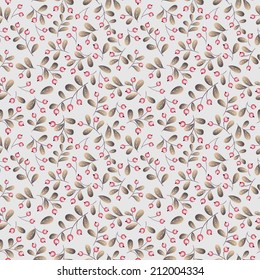 berries seamless pattern