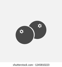 Berries vector icon