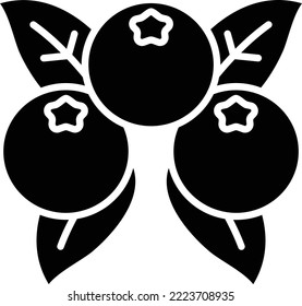 Berries vector icon. Can be used for printing, mobile and web applications.