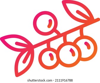 Berries Vectorsymbol-Design-Illustration