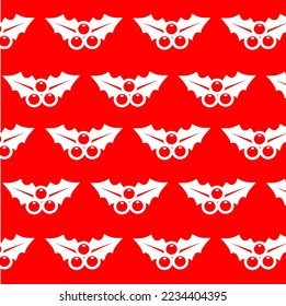 Icono vectorial de Berries aislado en fondo rojo, ilustración vectorial, fondo de fondo de fondo de fondo