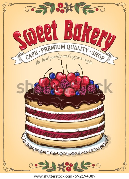 Descubra Berry Cake Chocolate Vintage Poster Sweet Imagenes De Stock En Hd Y Millones De Otras Fotos Ilustraciones Y Vectores En Stock Libres De Regalias En La Coleccion De Shutterstock Se Agregan Miles De Imagenes Nuevas De Alta Calidad Todos Los