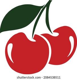 berry cherry red delicious two