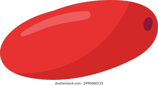Berry Fruit Icon Vector Illustration