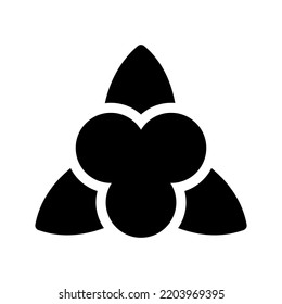 Ilustración del diseño del símbolo del vector del icono de Berry