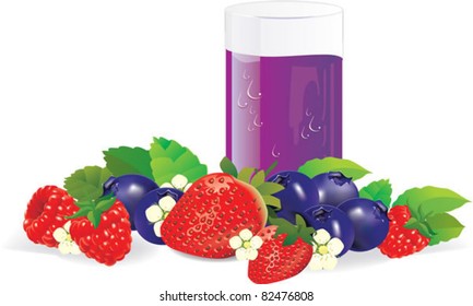berry juice