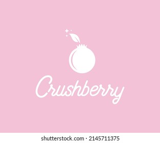 Berry Logo Design Concept. Blackberry Vector Logo Template.