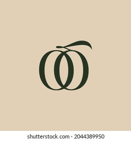 Berry Olive elegant Luxury Logo. Olive Oil Logo Letter Design Vector Simple and Minimalist Style for Beauty Modern Female Design