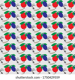 berry pattern summer mood and aroma