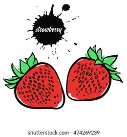 berry red strawberry