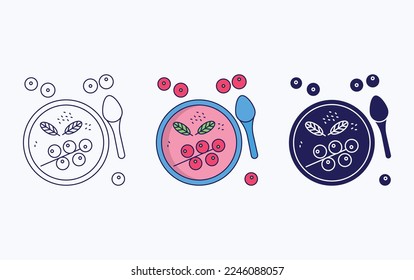 Sopa de Berry icono de la gastronomía