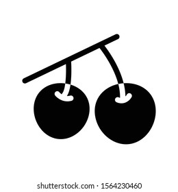 berry vector glyph flat icon 