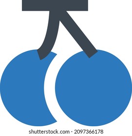 berry vector illustration isolated on a transparent background. glyph vector icons for concept or web graphics.