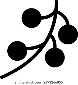 berry Vector illustration on a transparent background. Premium quality symmbols. Glyphs vector icons for concept and graphic design.