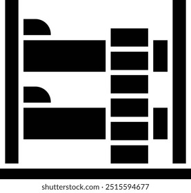 Design-Illustration für Liegeplatz-Vektorsymbol