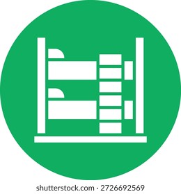 Berth Vector Icon Design Illustration