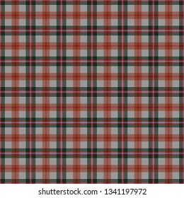 Berwick-upon-Tweed District Tartan. Seamless pattern for tartan of Berwick-upon-Tweed, England, for fabric, kilts, skirts, plaids. Frequent weave 