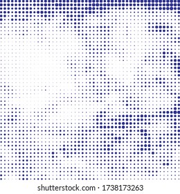 Beryl Halftone Elements. Navy Abstract Banner. Indigo Comic Background. Azure Dots Simple. Cobalt Circle Pattern. Blue Gradient Grid. Grunge Simple. Geometric Rough.