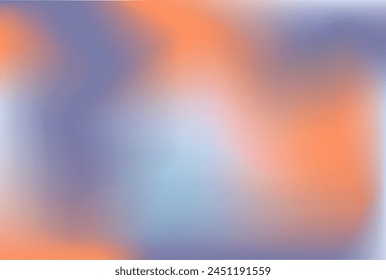 Beryl periwinkle peach banner label canva. Aura inspiration. Pastel lilac apricot pink pattern cover. Lavender orange blue gradient background. Mockup advertisement certificate invitation card.